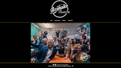 The Accomplice Collective website