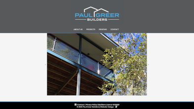 The Paul Greer Builders website